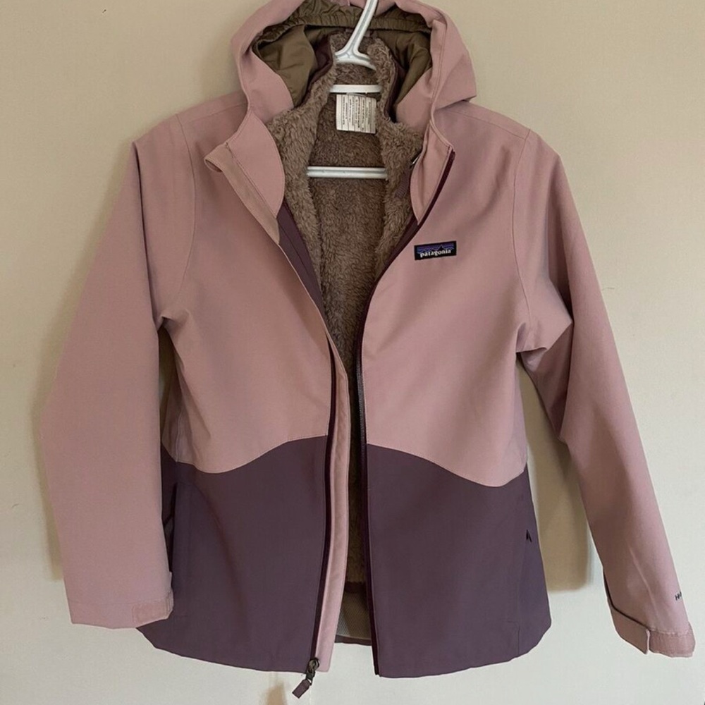 Patagonia 4-in-1 Waterproof Jacket Sherpa size 5-6 Kids